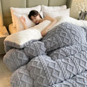 Luxurious Artificial Cashmere Weighted Blanket for Ultimate Winter Comfort