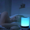 Portable Touch-Sensitive LED Night Light with Rechargeable Battery - RGB and Warm White Options for Kids' Rooms and Gifts