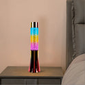 Color-Changing LED Glitter Lava Lamp - 13 Inch Novelty Night Light for Parties and Home Decor