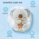 Koala Night Light Plush Toy: Musical Sensory Sleep Aid for Newborns