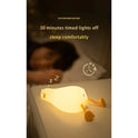 Rechargeable Silicone Duck Night Light for Kids - Creative LED Lamp for Bedroom Decor and Holiday Gifts