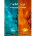 Crystal Water Ripple Mood Projector Lamp - Aesthetic Night Light for Bedroom & Home Decor, Perfect Christmas Gift