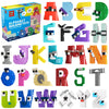 Gobricks MOC Letters Lore A-Z English Alphabet Building Blocks Set Educational Toy for Children
