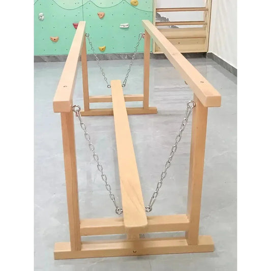 Sensory Swinging Bridge Balance Beam for Kindergarten Physical Development