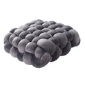 Creative Knotted Ball Cushion - Versatile Decorative Pillow for Sofa, Floor, and Backrest Support