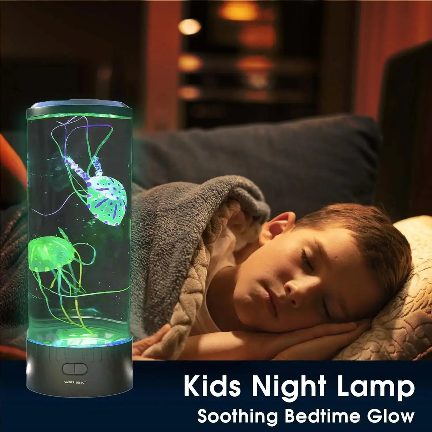 Colorful Remote-Controlled Lava Lamps for Kids | Sensory Lighting for Autism, ADHD & Babies | 18 Mood Light Options