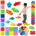 Montessori Sensory Integration Foot Toys for Kids - Balancing Game and Educational Learning Materials for Ages 3-6