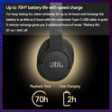 Original JBL T770NC Wireless Bluetooth Noise Cancelling Headset Active Noise Cancelling Gaming Headset 70 Hours of Battery Life - JoyfulJive