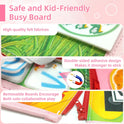 Explore & Learn: Montessori Busy Board for Toddlers Travel Adventures - JoyfulJive