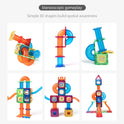 Romboss 171PCS Magnetic Building Blocks and Marble Run Adventure Set for Kids