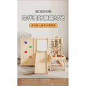 Indoor Wooden Climbing Frame for Kids with Slide and Swing - Sensory Play Set for Development and Fun