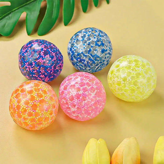 Eco-Friendly Stress Relief Fidget Ball Toy - Fun and Portable Vent Gadget for All Ages