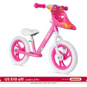 Lightweight Kids 12/14" Balance Bike with Footrest & Handlebar Basket, Ideal for Ages 18 Months to 6 Years - Boys & Girls - Free Shipping in the US