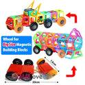 Giant Magnetic Building Blocks Set for Kids - Creative Constructor Toys for Boys and Girls Ages 4-12