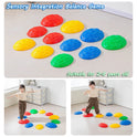 Animal-Themed Balance Stepping Stones for Kids - Outdoor Sensory Integration Game for Autism and Social Development