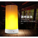 Simulated Flame LED Night Lights - Decorative Lava Lamps for Indoor Events, Christmas, New Year, and Weddings