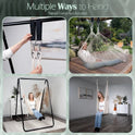 Therapist-Designed Sensory Swing for Adults & Kids with ADHD, Autism, Anxiety - Hanging Chair Outdoor Swings for Adults - JoyfulJive