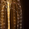 4 ft LED White Weeping Willow Tree - Artificial Fairy Lights for Party Decor