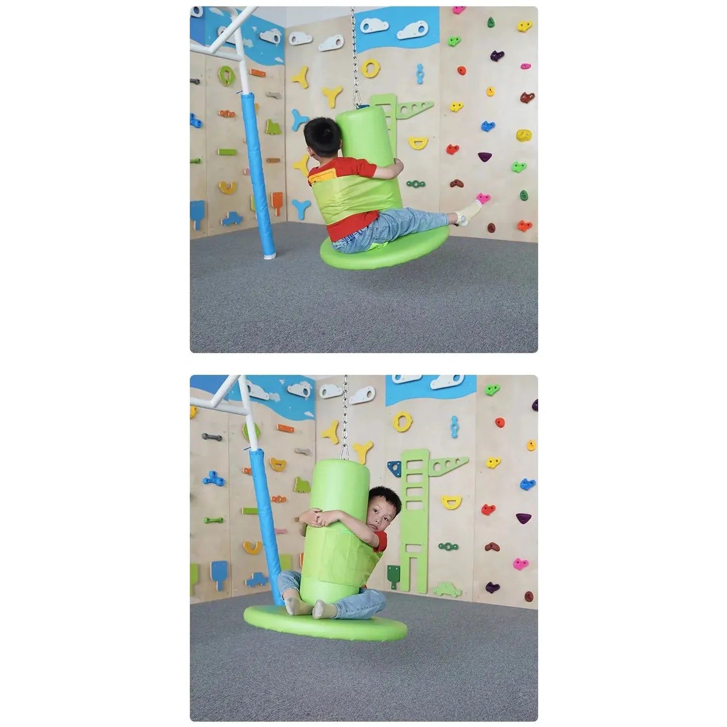 Sensory integration training equipment a cross vertical tube horizontal swing indoor children's climbing sports teaching toys