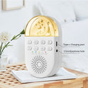 Travel-Friendly White Noise Machine with Soothing Sounds and Night Light for Sleep and Relaxation