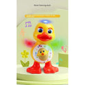 Dancing Electric Duck with Flashing Eyes and Musical Fun - Cute Educational Toy for Kids