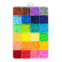 39000x Fuse Beads Kit Melty Beads 2.6mm Ironing Beads Fuse Beading Creative