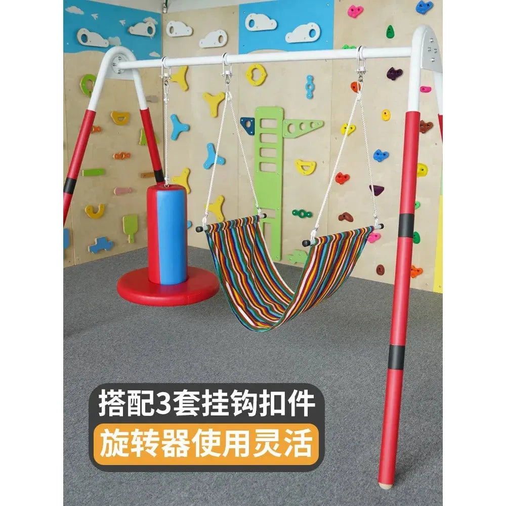 Sensory integration training equipment a cross vertical tube horizontal swing indoor children's climbing sports teaching toys