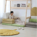 Creative Companion Bed: Solid Wood Children's Pull-Out Bed with Climbing Frame and Swing