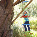 Outdoor Climbing Rope Ladder for Kids - Playground Sensory Integration Training Toy for Backyard Adventures