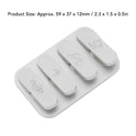 The Fidget Clicker is a detachable alloy fidget toy with 4 or 8 magnetic piano keys. Safe for ages 6–12, chemical-free, and sized about 59 x 37 x 12 mm (2.3 x 1.5 x 0.5 in). Crafted in Mainland China.