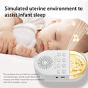 Travel-Friendly White Noise Machine with Soothing Sounds and Night Light for Sleep and Relaxation