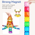 Montessori Magnetic Building Blocks Set - Creative DIY Construction Tiles for Kids' Learning & Play