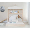 Creative Companion Bed: Solid Wood Children's Pull-Out Bed with Climbing Frame and Swing