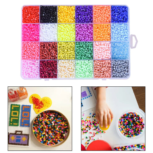 39000x Fuse Beads Kit Melty Beads 2.6mm Ironing Beads Fuse Beading Creative