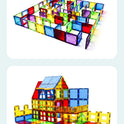 Romboss Magnetic Building Blocks for Children Magnetic Tiles Educational Toy