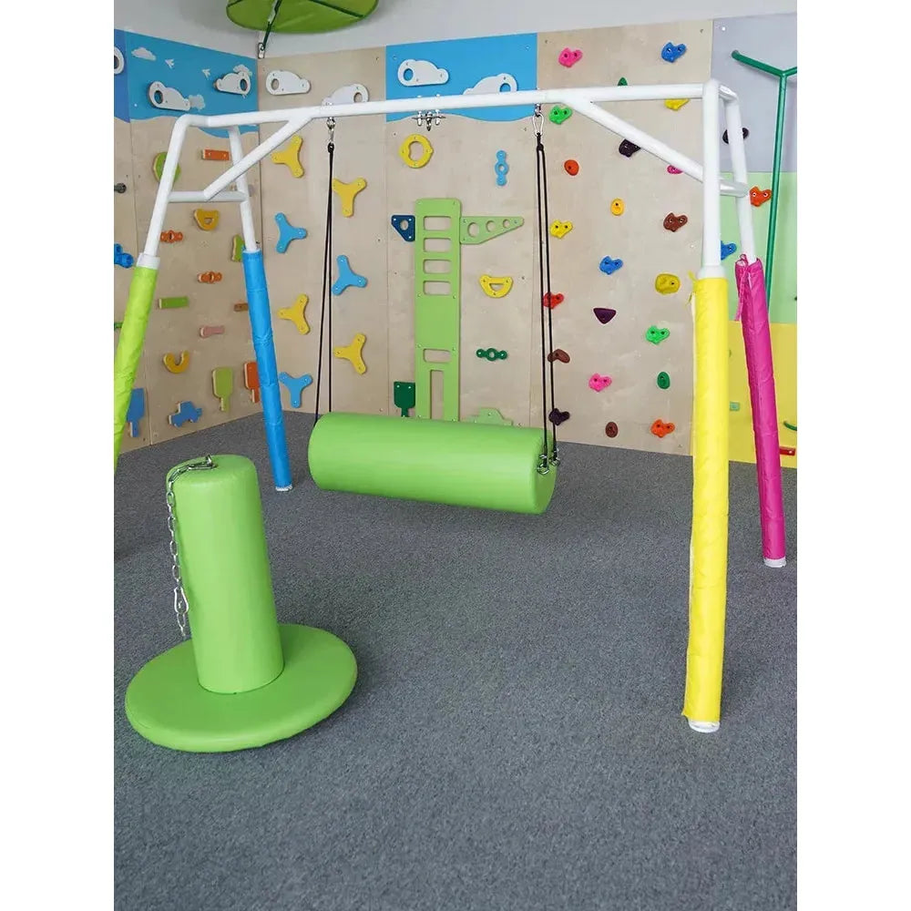 Sensory integration training equipment a cross vertical tube horizontal swing indoor children's climbing sports teaching toys