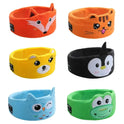 Soft Elastic Comfortable Wireless Music Earphones Kids Animal Sleeping Headphones Eye Mask Bluetooth V5.0 Headphones Headband - JoyfulJive