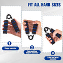 Adjustable Alloy Hand Grip Trainer for Strength and Muscle Recovery