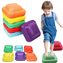 Children's Outdoor Balance Training Foam Stacking Stones - Sensory Play Gift for Babies