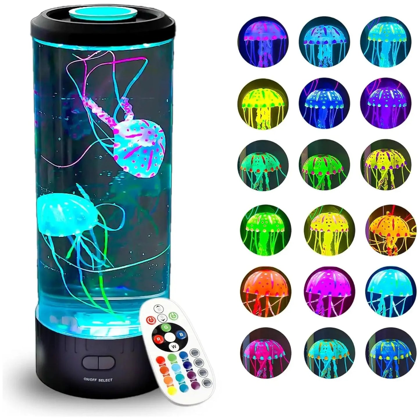 Colorful Remote-Controlled Lava Lamps for Kids | Sensory Lighting for Autism, ADHD & Babies | 18 Mood Light Options