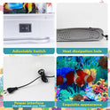 Aquarium Simulation LED Night Light - Creative Underwater Decor for Living Room and Christmas Gifts