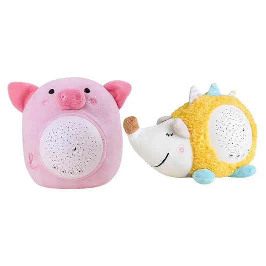 Adorable Newborn Sleep Soother - USB Rechargeable White Noise Machine with Timed Shutdown and Gentle Sounds