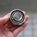 Stainless Steel Fidget EDC Gyroscope Spinner - Stress Relief Toy for Adults & Unique Gift