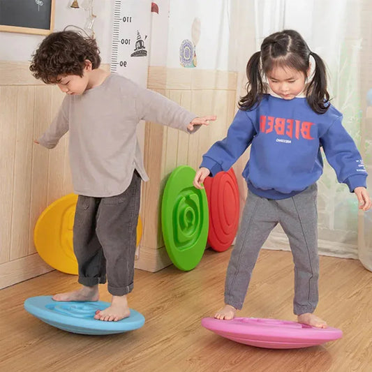 Kids Sensory Balance Training Board - Rocking Activity Toy for Boys and Girls, Age 3+