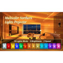 Aurora Borealis Water Ripple Projector Night Light - LED Crystal Lamp for Aesthetic Room Ambiance