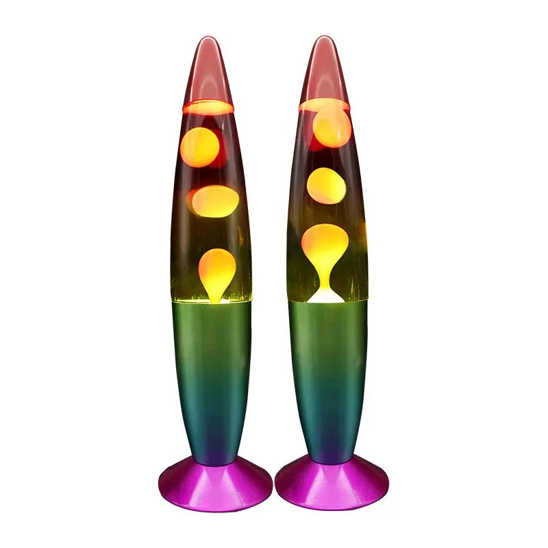 16-Inch Creative Wax Lamp Nightlight - Artistic Lava Lamp for Living Room & Bedroom Ambiance