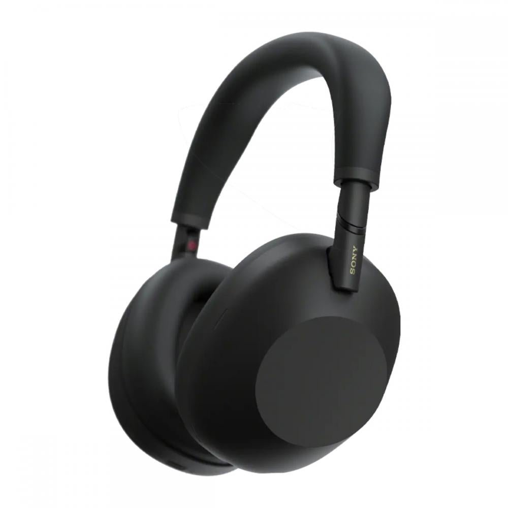 Black wireless Bluetooth noise-cancelling Sony WH-1000XM6 Noise-Cancelling Headphones.