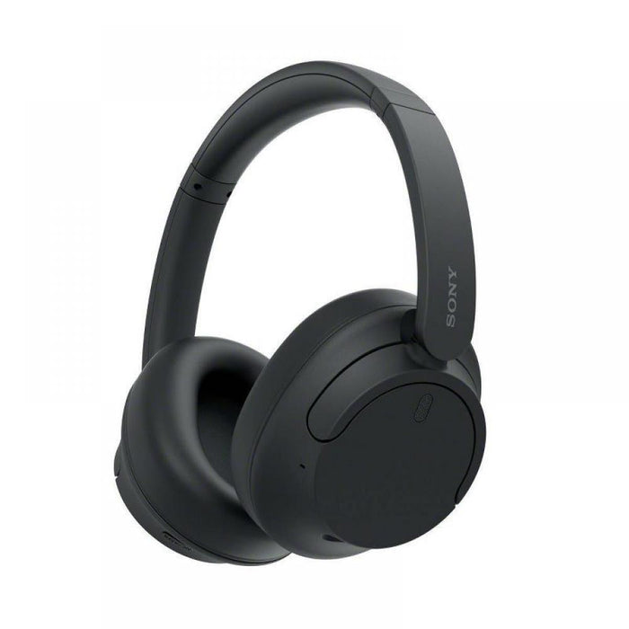 Black Sony WH-CH720N Noise-Cancelling Headphones (Refurbished) with an over-ear design and active noise cancelling.