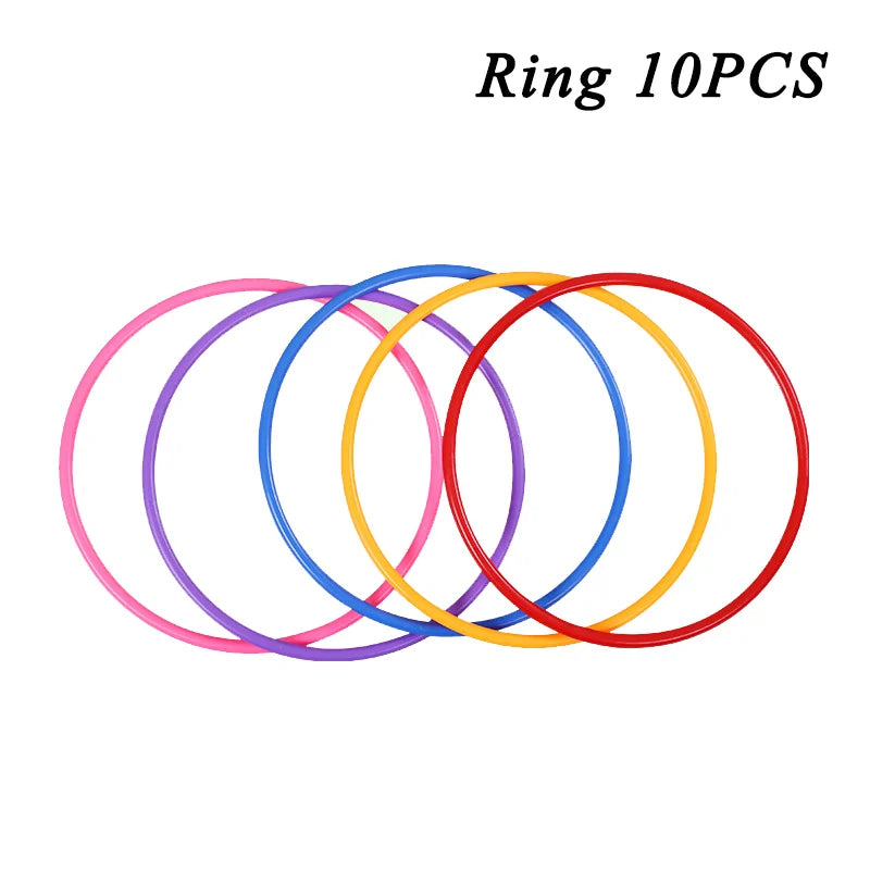 Children Balance Training Sensory Integration Toy Unicorner Chair Throwing Ring Funny Game Balance Perception Kids Teaching Aid