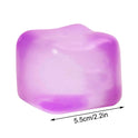 Ice Cube Shaped Fidget Toy Square Stress Relief Ball Squishy Squeeze Toys for Anxiety ADHD Stress Relief Gift for Adults